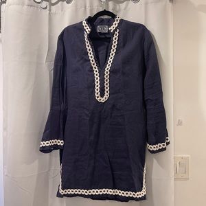 Sail to Sable Navy Tunic Dress